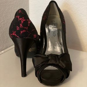 Pulse Lace Heels